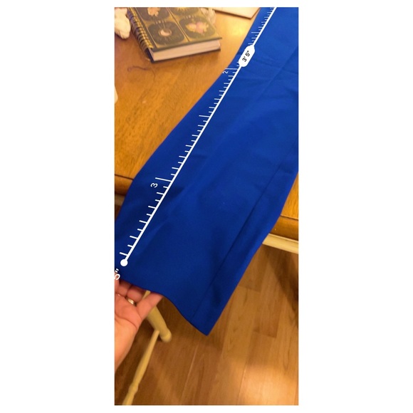 NWT New York & Company Dress pants- Cobalt Blue- Size 14 - Picture 4 of 9